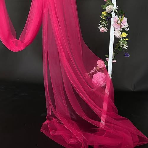1m x 160cm Soft Tüllstoff,Tüll Stoffe zum Nähen,Netzstoff Dekostoff Drapierstoff für Arbor Hochzeit Vorhang Hochzeitsbogen Freihanddeko Torbogen Zeremonie Party Dekor Kleid Tüllrock Schleier,Rose 1m x 160cm Soft Tüllstoff,Tüll Stoffe zum Nähen,Netzstoff Dekostoff Drapierstoff für Arbor Hochzeit Vorhang Hochzeitsbogen Freihanddeko Torbogen Zeremonie Party Dekor Kleid Tüllrock Schleier,Rose von Duories
