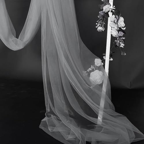1m x 160cm Soft Tüllstoff,Tüll Stoffe zum Nähen,Netzstoff Dekostoff Drapierstoff für Arbor Hochzeit Vorhang Hochzeitsbogen Freihanddeko Torbogen Zeremonie Party Dekor Kleid Tüllrock Schleier,Grau 1m x 160cm Soft Tüllstoff,Tüll Stoffe zum Nähen,Netzstoff Dekostoff Drapierstoff für Arbor Hochzeit Vorhang Hochzeitsbogen Freihanddeko Torbogen Zeremonie Party Dekor Kleid Tüllrock Schleier,Grau von Duories