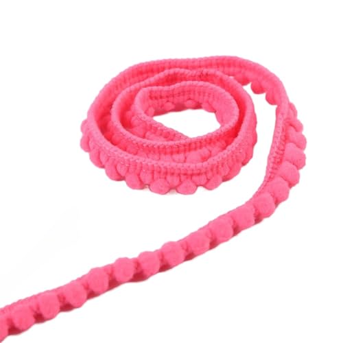 20 Yards 10mm Mini-Pomponborte zum Basteln, Bommelborte Dekoband Bommelband,Pomponband Fransenborte Spitzenband Zierband Dekoborte Pompons Borte zum Nähen,DIY Basteln Apparel Kleidung,Rosa 20 Yards 10mm Mini-Pomponborte zum Basteln, Bommelborte Dekoband Bommelband,Pomponband Fransenborte Spitzenband Zierband Dekoborte Pompons Borte zum Nähen,DIY Basteln Apparel Kleidung,Rosa von Duories