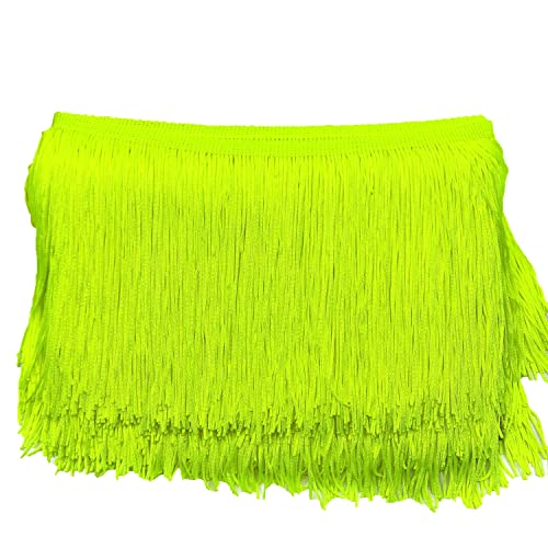 20cm x 2m Fransenborte Fransenbordüre Fransenband Dekoband Tanzfransen Schnittfranse Seide Quaste Fransen-Borten Bänder zum Nähen,DIY Basteln,Kleidung Dessous Kostüme Vorhänge Dekoration,Hellgrün 20cm x 2m Fransenborte Fransenbordüre Fransenband Dekoband Tanzfransen Schnittfranse Seide Quaste Fransen-Borten Bänder zum Nähen,DIY Basteln,Kleidung Dessous Kostüme Vorhänge Dekoration,Hellgrün von Duories