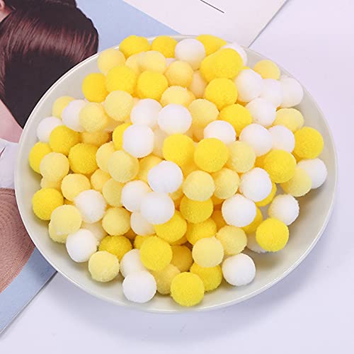 250 Stück Bunte Mini Pompons,20mm Pompom Bälle Kleine Bommeln,Flauschigen Plüschbälle Filzkugeln Deko für Geburtstag & Hochzeit Party Dekorieren Lustige DIY Nähen Basteln Handwerk,Gelb 250 Stück Bunte Mini Pompons,20mm Pompom Bälle Kleine Bommeln,Flauschigen Plüschbälle Filzkugeln Deko für Geburtstag & Hochzeit Party Dekorieren Lustige DIY Nähen Basteln Handwerk,Gelb von Duories