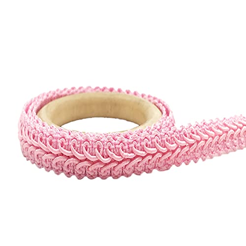 25Meter Geflochten Drehkordel Borte aus Dekoband Zierband Geschenkband Spitzenborte Schnur Kordelband für Nähen Handwerk Hochzeit Kleidung Deko Centipede Spitzenband, 1.2cm,Rosa 25Meter Geflochten Drehkordel Borte aus Dekoband Zierband Geschenkband Spitzenborte Schnur Kordelband für Nähen Handwerk Hochzeit Kleidung Deko Centipede Spitzenband, 1.2cm,Rosa von Duories