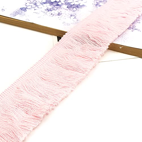 3 Meters 5cm Quaste Fransenborte Fransenband Schnittfranse Dekoband Zierband Dekoborte Tanzfransen Nähzubehör für Kleidung,Kostüme,DIY Nähen,Gardinen,Tischdecken,Tischläufer,Dekoration,Rosa 3 Meters 5cm Quaste Fransenborte Fransenband Schnittfranse Dekoband Zierband Dekoborte Tanzfransen Nähzubehör für Kleidung,Kostüme,DIY Nähen,Gardinen,Tischdecken,Tischläufer,Dekoration,Rosa von Duories