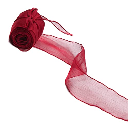 3X 5 Yard Plissierter Chiffonband 40mm,Chiffon Hochzeit Bänder Geschenkband Schleifenband Stoffband Dekoband zum Nähen für Hochzeit Einladung Party Taufe Geburtstag Blumensträuße Zimmerdeko,Weinrot 3X 5 Yard Plissierter Chiffonband 40mm,Chiffon Hochzeit Bänder Geschenkband Schleifenband Stoffband Dekoband zum Nähen für Hochzeit Einladung Party Taufe Geburtstag Blumensträuße Zimmerdeko,Weinrot von Duories