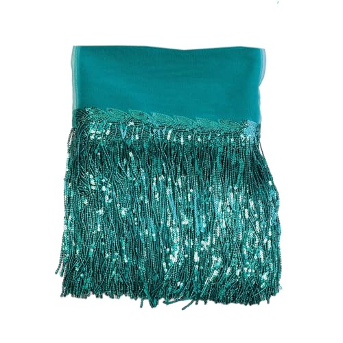 4 Yards 20cm Bling Pailletten Fringe Trim Fransen Quaste Fransenborte Fransenband Fransenbordüre Dekoband Tanzfransen Fransen-Borten Bänder zum Nähen,DIY Basteln,Kleidung Dessous Vorhänge,Blau Grün 4 Yards 20cm Bling Pailletten Fringe Trim Fransen Quaste Fransenborte Fransenband Fransenbordüre Dekoband Tanzfransen Fransen-Borten Bänder zum Nähen,DIY Basteln,Kleidung Dessous Vorhänge,Blau Grün von Duories