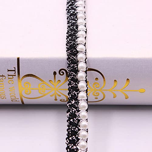 5 Yards Perlenband Vintage 1,5 cm breit Glitzer Gold Kordelband Dekoband Zierband Geschenkband für Hochzeit Deko DIY Handwerk Kleidung Rucksack Haarschmuck Nähzubehör 5 Yards Perlenband Vintage 1,5 cm breit Glitzer Gold Kordelband Dekoband Zierband Geschenkband für Hochzeit Deko DIY Handwerk Kleidung Rucksack Haarschmuck Nähzubehör von Duories