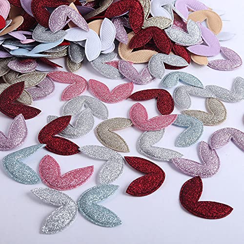 50 Stück Glitzer Applique Patches Sticker Aufnäher Applikation Flicken zum Aufnähen Basteln Dekorieren für DIY Handwerk Ornamente Handarbeiten Stirnband Kleidung Haarschmuck,Hasen Ohren 50 Stück Glitzer Applique Patches Sticker Aufnäher Applikation Flicken zum Aufnähen Basteln Dekorieren für DIY Handwerk Ornamente Handarbeiten Stirnband Kleidung Haarschmuck,Hasen Ohren von Duories