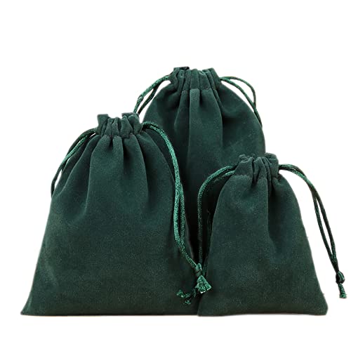 6 Stück Samtbeutel Schmuckbeutel,Kleine Stoff Beutel mit Kordelzug,Samt Säckchen Geschenkbeutel Stoffsäckchen zum Befüllen für Schmuck Hochzeit Weihnachten Geburtstag Party Geschenk,17x23cm Dunkelgrün 6 Stück Samtbeutel Schmuckbeutel,Kleine Stoff Beutel mit Kordelzug,Samt Säckchen Geschenkbeutel Stoffsäckchen zum Befüllen für Schmuck Hochzeit Weihnachten Geburtstag Party Geschenk,17x23cm Dunkelgrün von Duories
