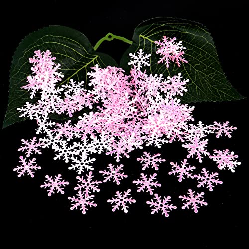 600 Stück Schneeflocken Konfetti,Schneeflocke Tischkonfetti Winter Weihnachten Deko Silvester Tischdeko Streudeko für Weihnachten Frozen Party Hochzeit Geburtstag Holiday Dekorationen,Rosa 2.0cm 600 Stück Schneeflocken Konfetti,Schneeflocke Tischkonfetti Winter Weihnachten Deko Silvester Tischdeko Streudeko für Weihnachten Frozen Party Hochzeit Geburtstag Holiday Dekorationen,Rosa 2.0cm von Duories