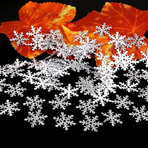600 Stück Schneeflocken Konfetti,Schneeflocke Tischkonfetti Winter Weihnachten Deko Silvester Tischdeko Streudeko für Weihnachten Frozen Party Hochzeit Geburtstag Holiday Dekorationen,Silber 2.0cm 600 Stück Schneeflocken Konfetti,Schneeflocke Tischkonfetti Winter Weihnachten Deko Silvester Tischdeko Streudeko für Weihnachten Frozen Party Hochzeit Geburtstag Holiday Dekorationen,Silber 2.0cm von Duories