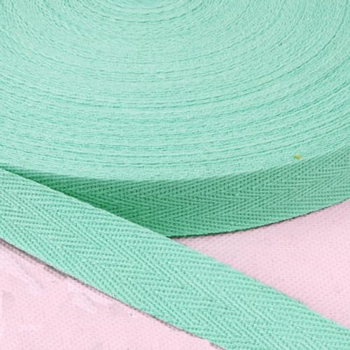 Baumwolle Schrägband,25 Yards x 10mm Einfassband Köperband Nahtband Baumwollband Textilband Fischgrätenband Köperband Wimpelband Twillband Webbing Band für Schneidern DIY-Nähen Basteln,Hellgrün Baumwolle Schrägband,25 Yards x 10mm Einfassband Köperband Nahtband Baumwollband Textilband Fischgrätenband Köperband Wimpelband Twillband Webbing Band für Schneidern DIY-Nähen Basteln,Hellgrün von Duories