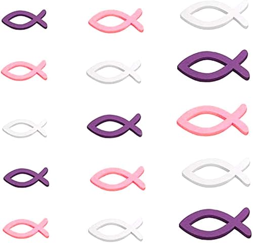 Duories 144 Stück Holz Fische Streudeko Kommunion Deko,Junge Mädchen Taufe Tischdeko,Holz Fische Streuartikel Verzierung für Taufe Erstkommunion Konfirmation Weihnachten Geburtstag, Duories 144 Stück Holz Fische Streudeko Kommunion Deko,Junge Mädchen Taufe Tischdeko,Holz Fische Streuartikel Verzierung für Taufe Erstkommunion Konfirmation Weihnachten Geburtstag, von Duories