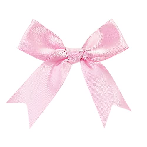 Duories 50 STK 8.5x8.5cm Satinband Schleifen,Satin Band Deko Schleifen Fertigschleife Geschenkschleifen für DIY Handwerk Hochzeit Weihnachten Valentinstag Deko Karte Herstellung von Verzierungen,Rosa Duories 50 STK 8.5x8.5cm Satinband Schleifen,Satin Band Deko Schleifen Fertigschleife Geschenkschleifen für DIY Handwerk Hochzeit Weihnachten Valentinstag Deko Karte Herstellung von Verzierungen,Rosa von Duories