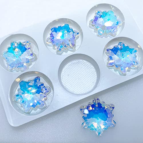 Duories 6 Stück 30 mm Pflaumenblüten-Kristallperlen Polygonfarbene Perlen Facettierte Perlen,Verstreute Perlen,Für Halsketten,Armbänder,Fußkettchen,Anhänger und DIY-Bastelarbeiten,Hellblau Duories 6 Stück 30 mm Pflaumenblüten-Kristallperlen Polygonfarbene Perlen Facettierte Perlen,Verstreute Perlen,Für Halsketten,Armbänder,Fußkettchen,Anhänger und DIY-Bastelarbeiten,Hellblau von Duories