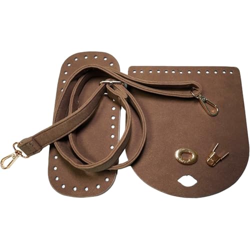 Duories Handgewebte Tasche aus Leder,3-teiliges Set inklusive Taschenboden Taschenüberzug Taschengurt,Taschenzubehör Set,für Taschen-Herstellung Handtasche,DIY Bag,Selbstgemacht Craft,Kaffeefarbe Duories Handgewebte Tasche aus Leder,3-teiliges Set inklusive Taschenboden Taschenüberzug Taschengurt,Taschenzubehör Set,für Taschen-Herstellung Handtasche,DIY Bag,Selbstgemacht Craft,Kaffeefarbe von Duories