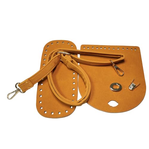 Duories Handgewebte Tasche aus Leder,3-teiliges Set inklusive Taschenboden Taschenüberzug Taschengurt,Taschenzubehör Set,für Taschen-Herstellung Handtasche,DIY Bag,Selbstgemacht Craft,Orange Duories Handgewebte Tasche aus Leder,3-teiliges Set inklusive Taschenboden Taschenüberzug Taschengurt,Taschenzubehör Set,für Taschen-Herstellung Handtasche,DIY Bag,Selbstgemacht Craft,Orange von Duories