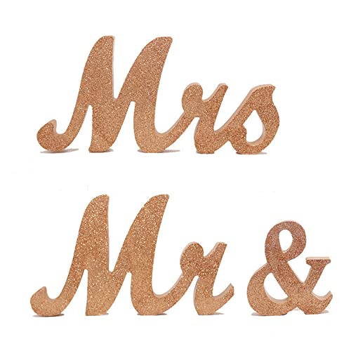 Duories Mr & Mrs Buchstaben aus Holz,Aufsteller Holz Mr & Mrs Zeichen Buchstaben Schriftzug Buchstabenschmücken für Hochzeitsdekorationen Hochzeitsfotos Tischdeko Geschenk-Dekor,Höhe 15cm,Champagner Duories Mr & Mrs Buchstaben aus Holz,Aufsteller Holz Mr & Mrs Zeichen Buchstaben Schriftzug Buchstabenschmücken für Hochzeitsdekorationen Hochzeitsfotos Tischdeko Geschenk-Dekor,Höhe 15cm,Champagner von Duories