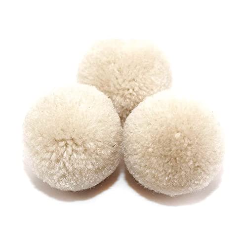 Duories Pompons zum Basteln,100 Stück 30mm Bunte Bommeln Bälle,Pom Poms für Kunsthandwerk,Pompons Bälle für Ostern,Weihnachten,Bunte Pompons für DIY Basteln Tischdekoration Geburtstagsdeko,Creme Duories Pompons zum Basteln,100 Stück 30mm Bunte Bommeln Bälle,Pom Poms für Kunsthandwerk,Pompons Bälle für Ostern,Weihnachten,Bunte Pompons für DIY Basteln Tischdekoration Geburtstagsdeko,Creme von Duories