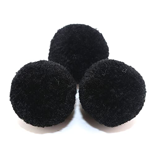 Duories Pompons zum Basteln,200 Stück 20mm Bunte Bommeln Bälle,Pom Poms für Kunsthandwerk,Pompons Bälle für Ostern,Weihnachten,Bunte Pompons für DIY Basteln Tischdekoration Geburtstagsdeko,Schwarz Duories Pompons zum Basteln,200 Stück 20mm Bunte Bommeln Bälle,Pom Poms für Kunsthandwerk,Pompons Bälle für Ostern,Weihnachten,Bunte Pompons für DIY Basteln Tischdekoration Geburtstagsdeko,Schwarz von Duories
