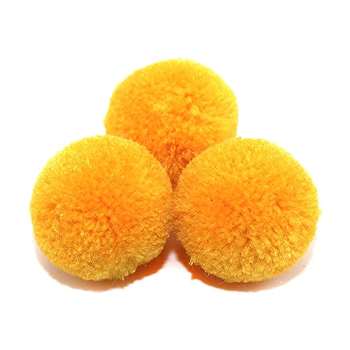 Duories Pompons zum Basteln,50 Stück 40mm Bunte Bommeln Bälle,Pom Poms für Kunsthandwerk,Pompons Bälle für Ostern,Weihnachten,Bunte Pompons für DIY Basteln Tischdekoration Geburtstagsdeko,Dunkelgelb Duories Pompons zum Basteln,50 Stück 40mm Bunte Bommeln Bälle,Pom Poms für Kunsthandwerk,Pompons Bälle für Ostern,Weihnachten,Bunte Pompons für DIY Basteln Tischdekoration Geburtstagsdeko,Dunkelgelb von Duories