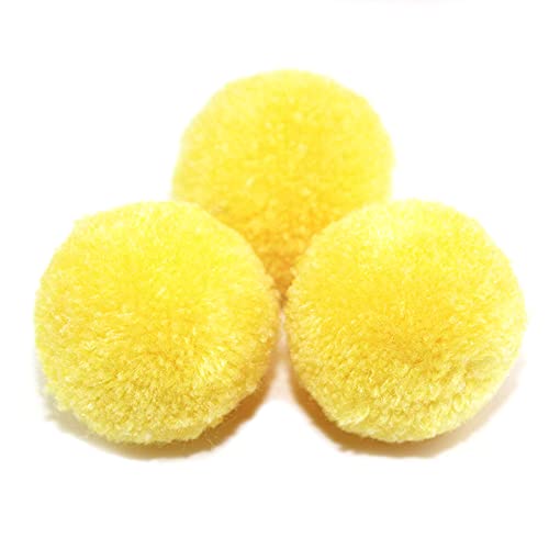 Duories Pompons zum Basteln,50 Stück 50mm Bunte Bommeln Bälle,Pom Poms für Kunsthandwerk,Pompons Bälle für Ostern,Weihnachten,Bunte Pompons für DIY Basteln Tischdekoration Geburtstagsdeko,Gelb Duories Pompons zum Basteln,50 Stück 50mm Bunte Bommeln Bälle,Pom Poms für Kunsthandwerk,Pompons Bälle für Ostern,Weihnachten,Bunte Pompons für DIY Basteln Tischdekoration Geburtstagsdeko,Gelb von Duories