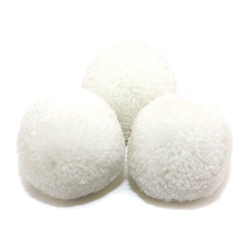 Duories Pompons zum Basteln,50 Stück 50mm Bunte Bommeln Bälle,Pom Poms für Kunsthandwerk,Pompons Bälle für Ostern,Weihnachten,Bunte Pompons für DIY Basteln Tischdekoration Geburtstagsdeko,Weiß Duories Pompons zum Basteln,50 Stück 50mm Bunte Bommeln Bälle,Pom Poms für Kunsthandwerk,Pompons Bälle für Ostern,Weihnachten,Bunte Pompons für DIY Basteln Tischdekoration Geburtstagsdeko,Weiß von Duories