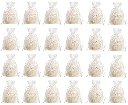 Duories Weiß Spitze Organzasäckchen Organzabeutel Hochzeit Geschenkbeutel Säckli Beutel Schmuckbeutel für Fest Party Schmuck Geburtstag Geschenk Getrocknete Blumen,10 x 14 cm 24 Stück Duories Weiß Spitze Organzasäckchen Organzabeutel Hochzeit Geschenkbeutel Säckli Beutel Schmuckbeutel für Fest Party Schmuck Geburtstag Geschenk Getrocknete Blumen,10 x 14 cm 24 Stück von Duories