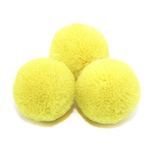 Pompons zum Basteln,20 Stück 50mm Bunte Bommeln Bälle,Pom Poms für Kunsthandwerk,Pompons Bälle für Ostern,Weihnachten,Bunte Pompons für DIY Basteln Tischdekoration Geburtstagsdeko,Zitronengelb Pompons zum Basteln,20 Stück 50mm Bunte Bommeln Bälle,Pom Poms für Kunsthandwerk,Pompons Bälle für Ostern,Weihnachten,Bunte Pompons für DIY Basteln Tischdekoration Geburtstagsdeko,Zitronengelb von Duories