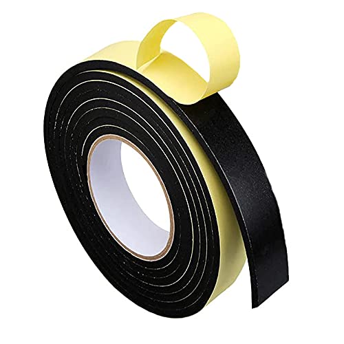Selbstklebend Dichtungsband für Türen Fenster Schaumstoffband Klebeband Türdichtung Fensterdichtung Gummidichtung für Schalldämmung Anti-Kollision Stoßfest Anti-lärm Schaumband,2MM(D)X5M(L)X15MM(B) Selbstklebend Dichtungsband für Türen Fenster Schaumstoffband Klebeband Türdichtung Fensterdichtung Gummidichtung für Schalldämmung Anti-Kollision Stoßfest Anti-lärm Schaumband,2MM(D)X5M(L)X15MM(B) von Duories