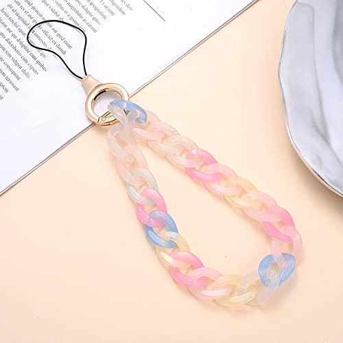 Universale Bunte Acrylkette Handykette Handgelenkschlaufe Kette Handy Lanyard Handy Anhänger Telefonkette Schlüsselanhänger Handygürtel Handyschmuck Hängende Kette Handschlaufe Taschenanhänger Universale Bunte Acrylkette Handykette Handgelenkschlaufe Kette Handy Lanyard Handy Anhänger Telefonkette Schlüsselanhänger Handygürtel Handyschmuck Hängende Kette Handschlaufe Taschenanhänger von Duories