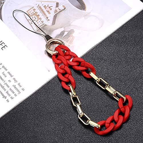 Universale Bunte Acrylkette Handykette Handgelenkschlaufe Kette Handy Lanyard Handy Anhänger Telefonkette Schlüsselanhänger Handygürtel Handyschmuck Hängende Kette Handschlaufe Taschenanhänger Universale Bunte Acrylkette Handykette Handgelenkschlaufe Kette Handy Lanyard Handy Anhänger Telefonkette Schlüsselanhänger Handygürtel Handyschmuck Hängende Kette Handschlaufe Taschenanhänger von Duories