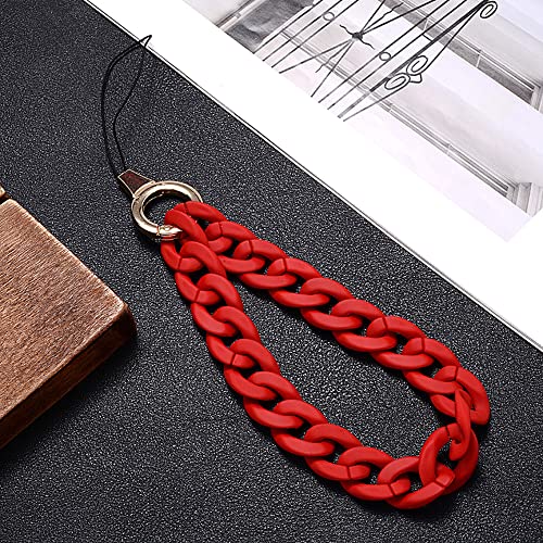 Universale Bunte Acrylkette Handykette Handgelenkschlaufe Kette Handy Lanyard Handy Anhänger Telefonkette Schlüsselanhänger Handygürtel Handyschmuck Hängende Kette Handschlaufe Taschenanhänger Universale Bunte Acrylkette Handykette Handgelenkschlaufe Kette Handy Lanyard Handy Anhänger Telefonkette Schlüsselanhänger Handygürtel Handyschmuck Hängende Kette Handschlaufe Taschenanhänger von Duories