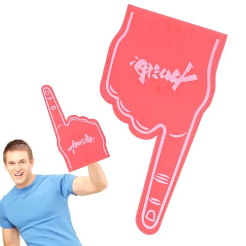 2pcs Gladiatoren Schaumfinger, Riesige Schaumzeiger Hände, Große Schaumhandschaum -Handfinger Für Spiele, Komfortable Grip -Partys Für Sportveranstaltungen Cheerleading Jubeln von Duqulle