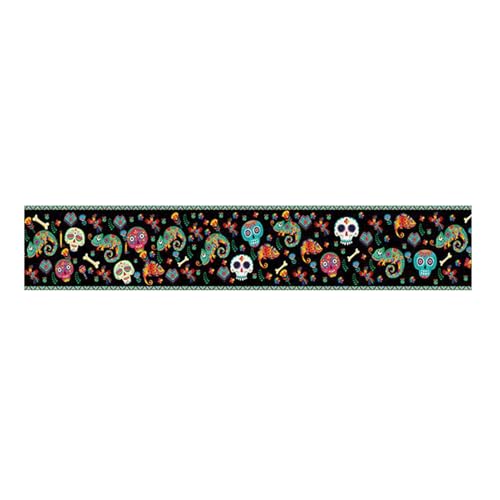 Duqulle Halloween Tischdecke | Halloween Deko Totenkopf Tischdecke | Vintage Für Feiertage Küche Events Interior Stil von Duqulle