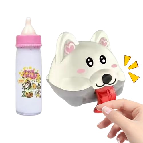 Duqulle Spielzeug Für Rollenspiele Für Kinder,Saugflasche Mit Zubehör Und Sprechender Hund Spielset - Kleidung Für Puppen Und Zubehör Sets Für Mädchen Kinder Baby Kleinkinder Duqulle Spielzeug Für Rollenspiele Für Kinder,Saugflasche Mit Zubehör Und Sprechender Hund Spielset - Kleidung Für Puppen Und Zubehör Sets Für Mädchen Kinder Baby Kleinkinder von Duqulle