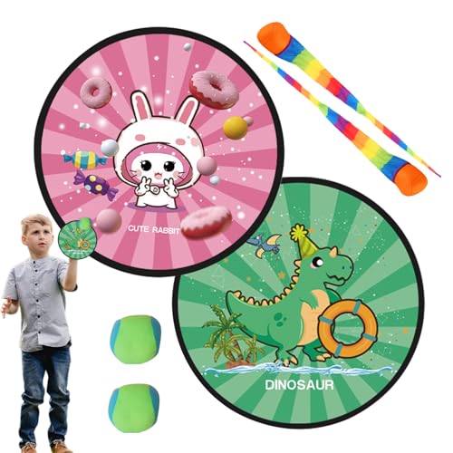 Duqulle Wurf- Und Fangspiel,Ballspiel Für Kinder Zur Förderung Der Koordination | Ostergeschenk, Eltern-Kind Interaktionsspielzeug Für Mädchen Kinder von Duqulle