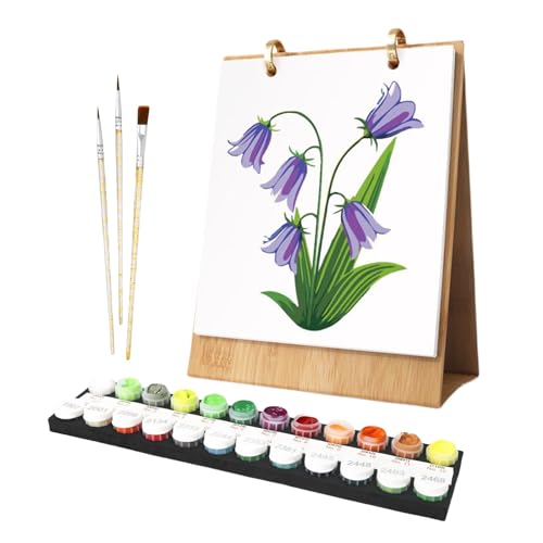 Schreibtischkalender 2026, Malen Nach Zahlen Kalender, Wandkalender, Digitale Malerkalender, DI Y Wandplaner 2026, Um Zu Stehen, Mit Pinsel Und Acrylfarbe Für Die Dekoration Zu Hause Schreibtischkalender 2026, Malen Nach Zahlen Kalender, Wandkalender, Digitale Malerkalender, DI Y Wandplaner 2026, Um Zu Stehen, Mit Pinsel Und Acrylfarbe Für Die Dekoration Zu Hause von Duqulle