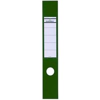 10 DURABLE Ordneretiketten ORDOFIX® grün für 7,0 cm Rückenbreite von Durable