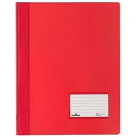 10 DURABLE Schnellhefter DURALUX Kunststoff rot DIN A4 überbreit 10 DURABLE Schnellhefter DURALUX Kunststoff rot DIN A4 überbreit von Durable