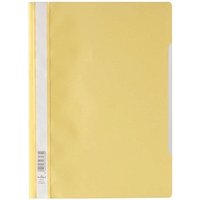10 DURABLE Schnellhefter 2573 Kunststoff gelb DIN A4 von Durable