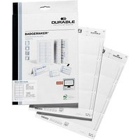 DURABLE Einsteckschilder für Namensschilder Badgemaker 9,0 x 6,0 cm, 160 St. DURABLE Einsteckschilder für Namensschilder Badgemaker 9,0 x 6,0 cm, 160 St. von Durable