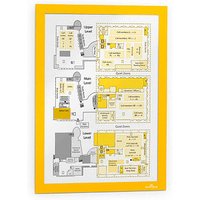 5 DURABLE Magnetrahmen DURAFRAME® MAGNETIC A4 gelb von Durable