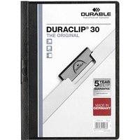 25 DURABLE Klemmhefter DURACLIP  schwarz von Durable