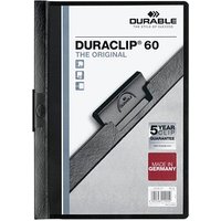 25 DURABLE Klemmhefter DURACLIP  schwarz von Durable