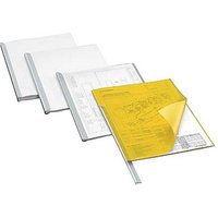 25 DURABLE Klemmschienen transparent DIN A4 100 Blatt von Durable