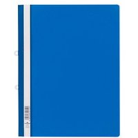 25 DURABLE Schnellhefter Kunststoff blau DIN A4 überbreit von Durable