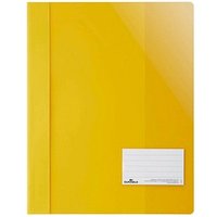 25 DURABLE Schnellhefter Kunststoff gelb DIN A4 überbreit 25 DURABLE Schnellhefter Kunststoff gelb DIN A4 überbreit von Durable