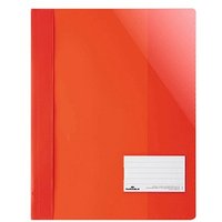 25 DURABLE Schnellhefter Kunststoff rot DIN A4 überbreit 25 DURABLE Schnellhefter Kunststoff rot DIN A4 überbreit von Durable