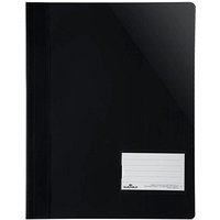25 DURABLE Schnellhefter Kunststoff schwarz DIN A4 überbreit 25 DURABLE Schnellhefter Kunststoff schwarz DIN A4 überbreit von Durable