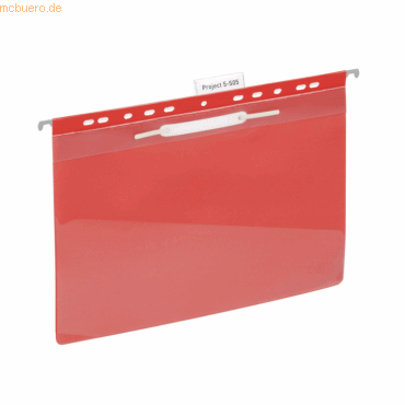 25 x Durable Einhänge-Sichthefter A4 Hartfolie rot 25 x Durable Einhänge-Sichthefter A4 Hartfolie rot von Durable